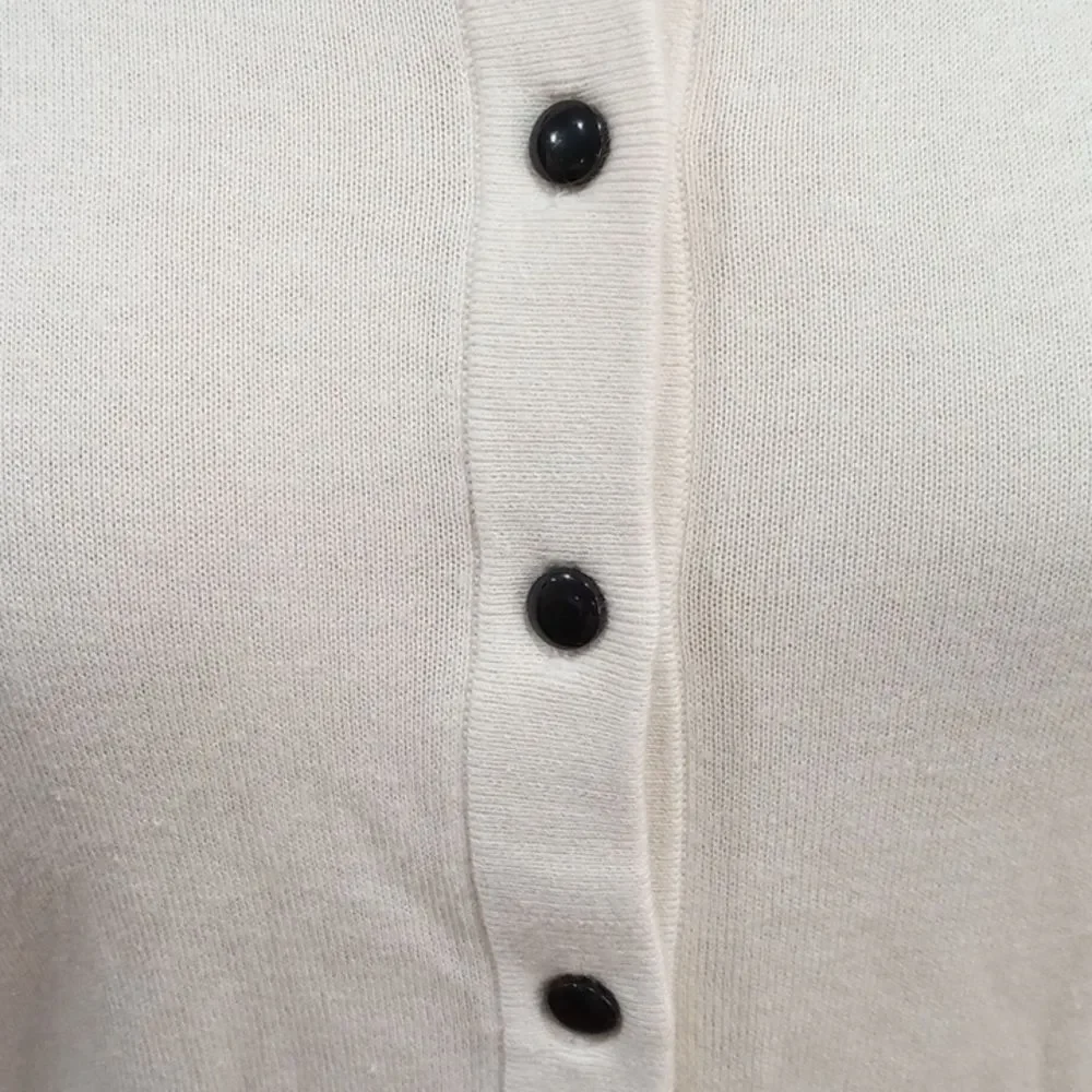 Kate Spade New York  Live Colorfully Jeweled Collar Cardigan, Size S
